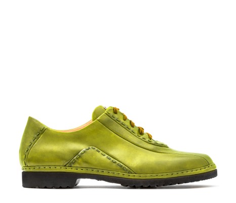 Derby Bolgheri Pistacchio Pakerson: Scarpe Artigianali Italiane