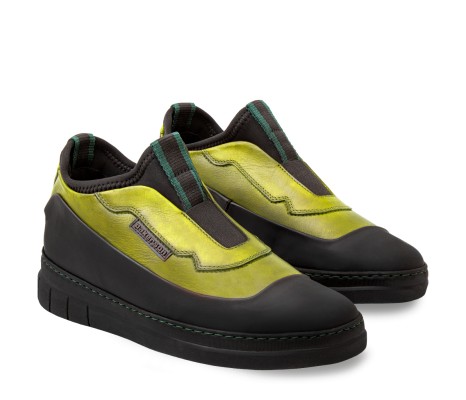 Scarpa Abetone Donna Pistacchio Pakerson: Scarpe Artigianali Italiane